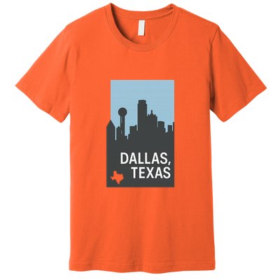 Dallas Texas Simple Premium T-Shirt