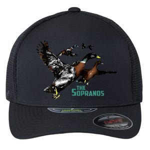 Ducks The Sopranos Do You Feel Depressed The Duck Left I Flexfit Unipanel Trucker Cap