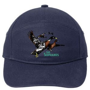 Ducks The Sopranos Do You Feel Depressed The Duck Left I 7-Panel Snapback Hat