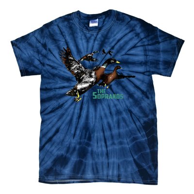 Ducks The Sopranos Do You Feel Depressed The Duck Left I Tie-Dye T-Shirt