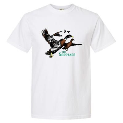 Ducks The Sopranos Do You Feel Depressed The Duck Left I Garment-Dyed Heavyweight T-Shirt