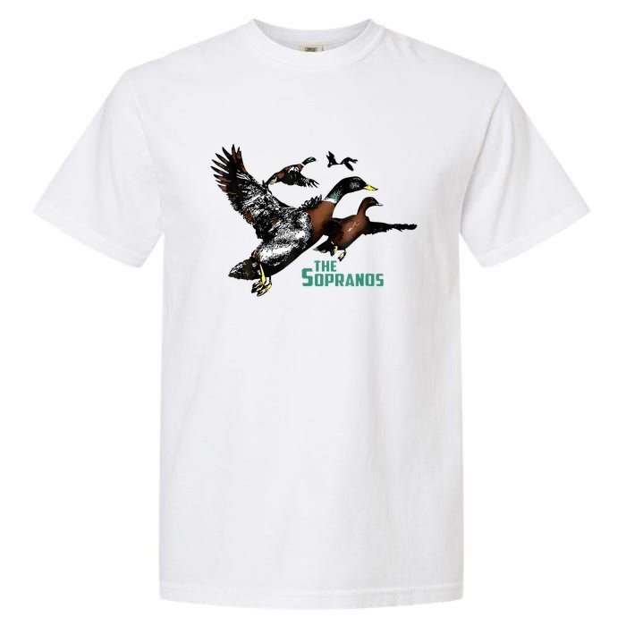 Ducks The Sopranos Do You Feel Depressed The Duck Left I Garment-Dyed Heavyweight T-Shirt