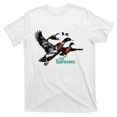 Ducks The Sopranos Do You Feel Depressed The Duck Left I T-Shirt