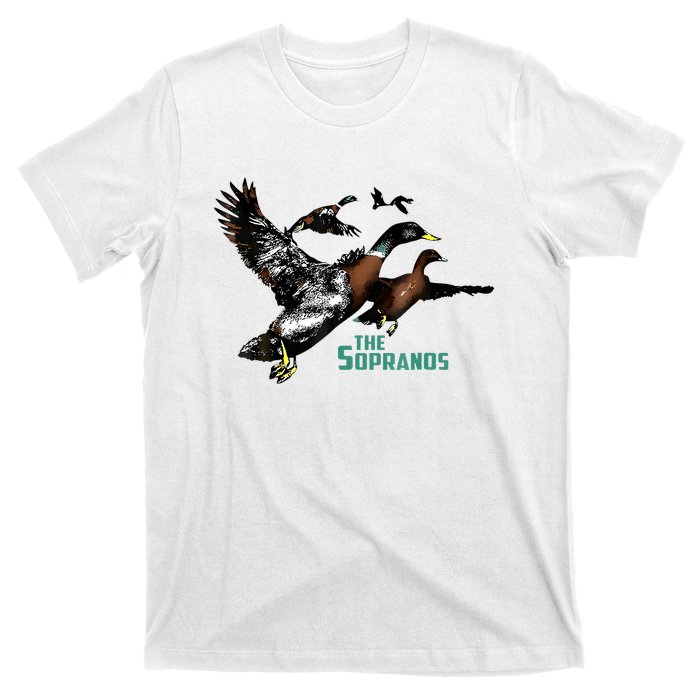 Ducks The Sopranos Do You Feel Depressed The Duck Left I T-Shirt