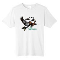 Ducks The Sopranos Do You Feel Depressed The Duck Left I Tall Fusion ChromaSoft Performance T-Shirt