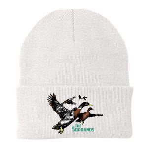 Ducks The Sopranos Do You Feel Depressed The Duck Left I Knit Cap Winter Beanie