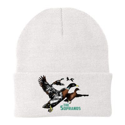 Ducks The Sopranos Do You Feel Depressed The Duck Left I Knit Cap Winter Beanie