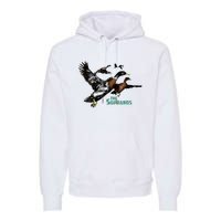 Ducks The Sopranos Do You Feel Depressed The Duck Left I Premium Hoodie