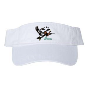 Ducks The Sopranos Do You Feel Depressed The Duck Left I Valucap Bio-Washed Visor