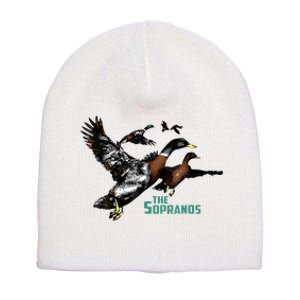 Ducks The Sopranos Do You Feel Depressed The Duck Left I Short Acrylic Beanie