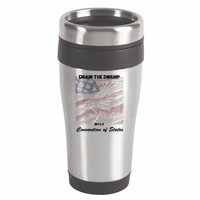 Drain The Swamp With A Convention Of States 16oz Travel Tumbler