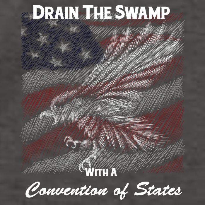 Drain The Swamp With A Convention Of States Vector Backpack