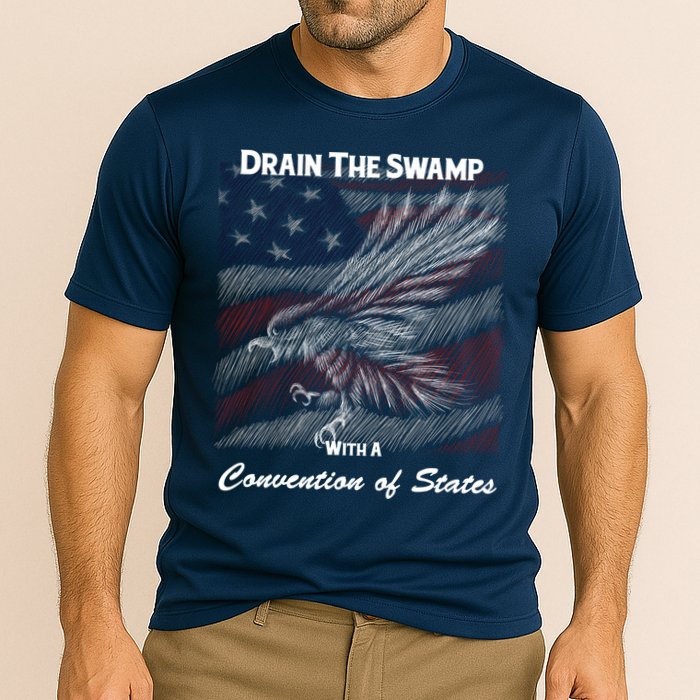Drain The Swamp With A Convention Of States Performance Shirt