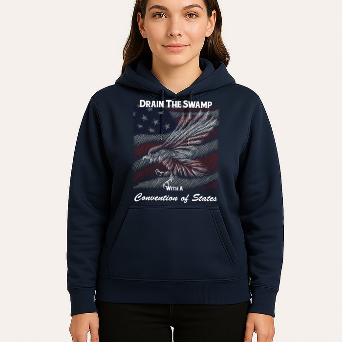 Drain The Swamp With A Convention Of States Hoodie