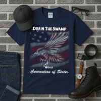 Drain The Swamp With A Convention Of States Tall T-Shirt