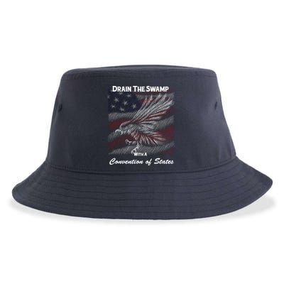 Drain The Swamp With A Convention Of States Sustainable Bucket Hat