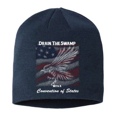 Drain The Swamp With A Convention Of States Sustainable Beanie