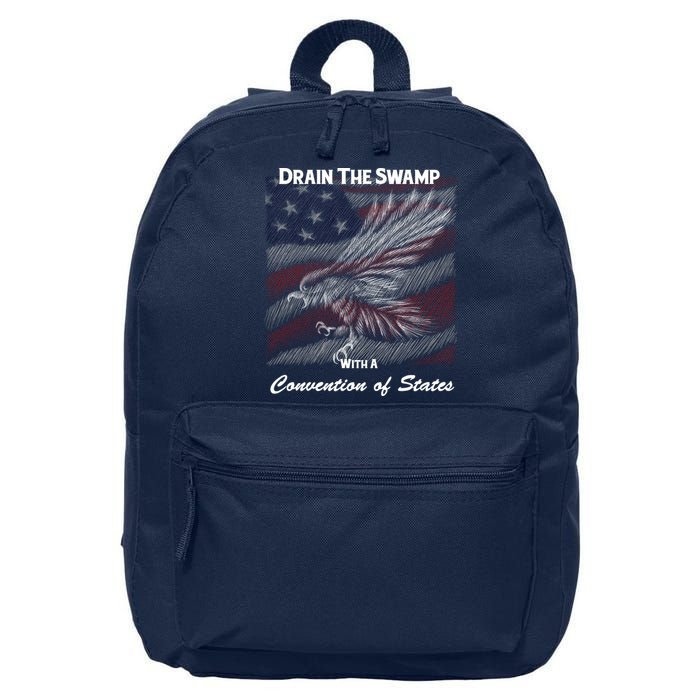 Drain The Swamp With A Convention Of States 16 in Basic Backpack
