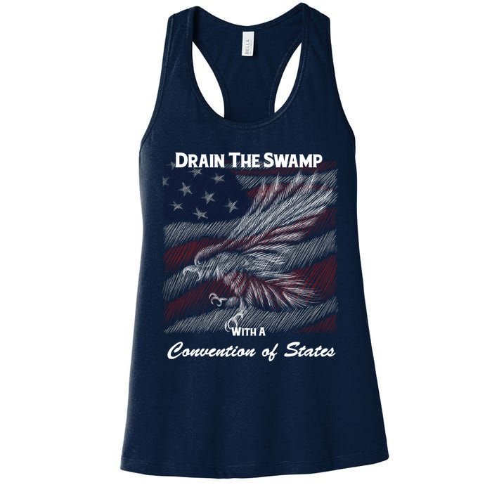 Drain The Swamp With A Convention Of States Womens Tank Top