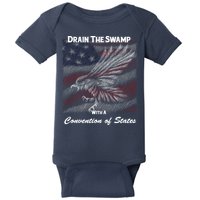 Drain The Swamp With A Convention Of States Baby Bodysuit