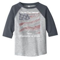 Drain The Swamp With A Convention Of States Toddler Fine Jersey T-Shirt
