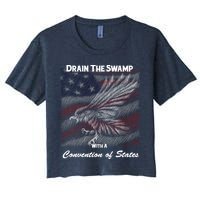 Drain The Swamp With A Convention Of States Crop Top