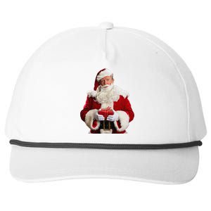 Donald Trump Santa Claus Christmas Xmas Usa President Snapback Five-Panel Rope Hat