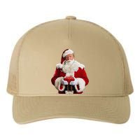 Donald Trump Santa Claus Christmas Xmas Usa President Yupoong Adult 5-Panel Trucker Hat