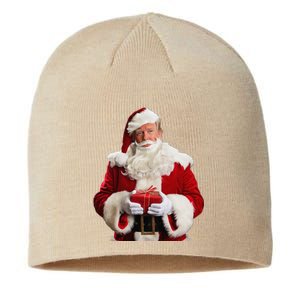 Donald Trump Santa Claus Christmas Xmas Usa President Sustainable Beanie