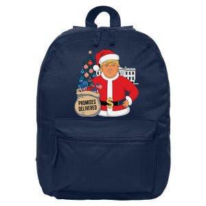 Donald Trump Santa – Patriotic Christmas Promises Delivered 16 in Basic Backpack