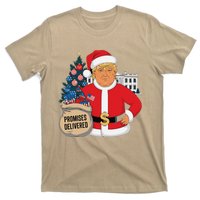 Donald Trump Santa – Patriotic Christmas Promises Delivered T-Shirt