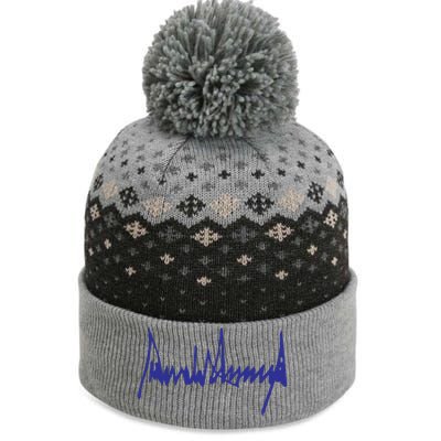 Donald Trump Signature The Baniff Cuffed Pom Beanie