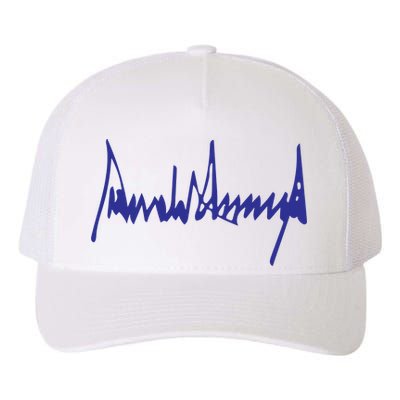 Donald Trump Signature Yupoong Adult 5-Panel Trucker Hat