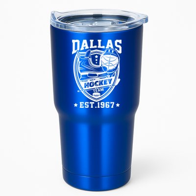 Dallas Texas Star Sticks Funny Hockey Team Vintage Est 1967 Cool Gift Tumbler