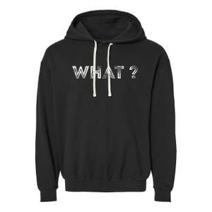 Design That Says What Garment-Dyed Fleece Hoodie