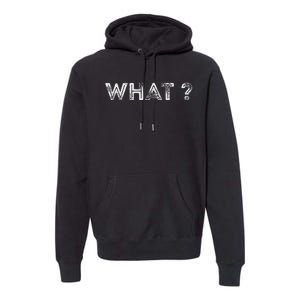 Design That Says What Premium Hoodie