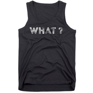 Design That Says What Tank Top