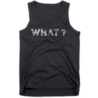 Design That Says What Tank Top