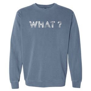 Design That Says What Garment-Dyed Sweatshirt