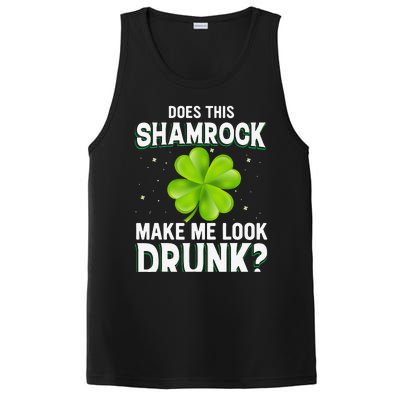 Does This Shamrock Make Me Look Drunk Saint Patrick's Day PosiCharge Competitor Tank