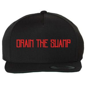 Drain The Swamp Wool Snapback Cap