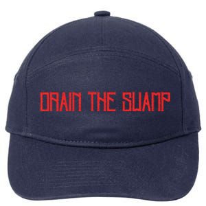 Drain The Swamp 7-Panel Snapback Hat