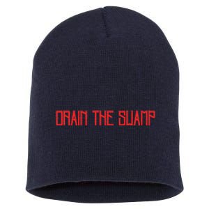 Drain The Swamp Short Acrylic Beanie