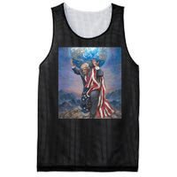 Donald Trump Saving The World Usa Eleciton Mesh Reversible Basketball Jersey Tank