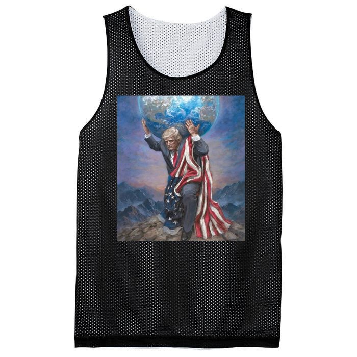 Donald Trump Saving The World Usa Eleciton Mesh Reversible Basketball Jersey Tank