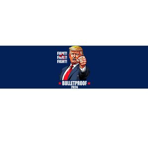 Donald Trump Shot Bulletproof Fight 2024 Election Bumper Sticker