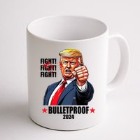 Donald Trump Shot Bulletproof Fight 2024 Election Mug
