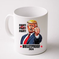 Donald Trump Shot Bulletproof Fight 2024 Election Mug