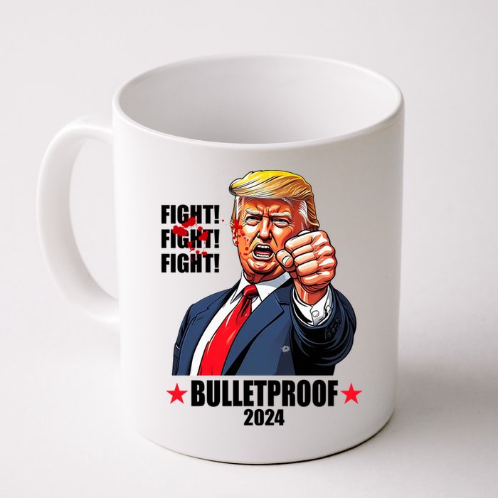 Donald Trump Shot Bulletproof Fight 2024 Election Mug