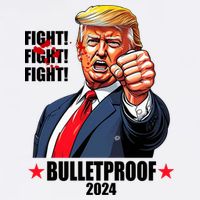 Donald Trump Shot Bulletproof Fight 2024 Election Mug